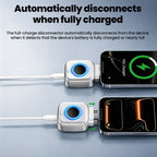 140W Mini Portable Fast Charging Adapter | Dual Port USB-C & Lightning | Smart Fast Charger