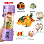 Portable USB Rechargeable Mini Blender Bottle – Personal Juicer Cup for Smoothies & Fresh Juice